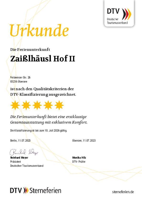 Zaisslhaeusl Hof Ferienwohnungen Ubersee Room photo
